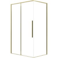 Grossman Galaxy 140x80x195 120.K33.01.1480.32.00 (золото сатин/стекло прозрачное) Image #1