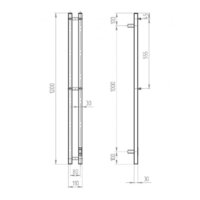 Двин X-2 Plaza Neo 120x8 (хром) Image #3