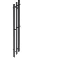 Маргроид Ferrum Inaro 3 Cascade СНШ профильный 150*6*12 Черный матовый, скрытого монтажа, таймер справа