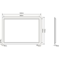 Roxen Зеркало Gotem Long 510165-100AF 100x70 Image #10