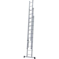 Новая высота NV 123 алюминиевая трёхсекционная 3x10 ступеней Image #9