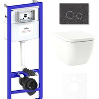 Lavinia Boho Relfix One Rimless 6 в 1 75110117 (greek black иск. камень)