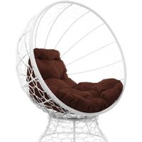 M-Group Кокос на подставке 11590105 (белый ротанг/коричневая подушка) Image #4