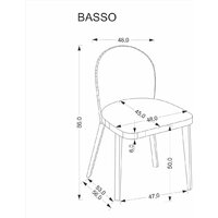 Halmar Basso (бежевый/орех светлый) Image #12