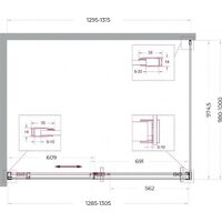 BelBagno SOFT_CLOSE-1-AH-1-130/100-C-Cr Image #7