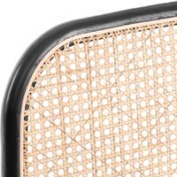 TetChair Freya дерево вяз/ротанг (черный/черный лен) Image #8