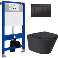 Lauter Longer 2110822B + 21901001 (кнопка 219704J, черный)