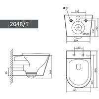 Grado GD-W204T + GROHE Rapid Sl 38772SH0 (с кнопкой смыва) Image #9