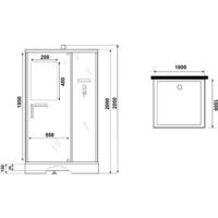 Niagara Standart ST100/15Q/BK 100х100х200 Image #11