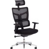 TetChair MESH-11HR (ткань/сетка, черный)