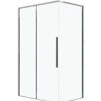 Grossman Galaxy 140x80x195 120.K33.01.1480.10.00 (хром/прозрачное стекло) Image #1