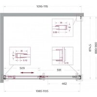 BelBagno SOFT_CLOSE-1-AH-1-110/90-C-GM Image #5