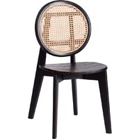 TetChair Fenrir дерево вяз (черный)