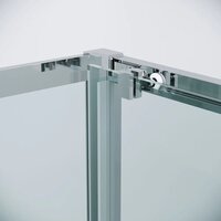 Grossman Cosmo 100х100х195 120.K33.02.1010.10.00 (хром/прозрачное стекло) Image #3