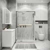 Grossman Cosmo 100х100х195 120.K33.02.1010.10.00 (хром/прозрачное стекло) Image #7