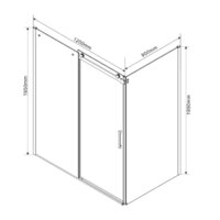 Vincea Como VSR-1C9012CGB (черный/тонированное) Image #6