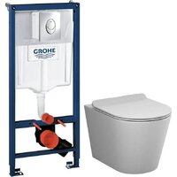 AM.PM Sunny Flashclean C85C1701SC + GROHE Rapid SL 38721001