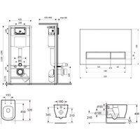Lavinia Boho Relfix Bell Pro Rimless 6 в 1 77050122 (хром пластик) Image #2