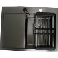 Wisent WS-36550B-R/GER013 (с сифоном, дозатором и коландером) Image #4