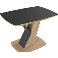 Трия Гарда тип 1 (дуб крафт золото/стекло матовое черный графит)