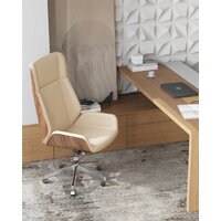 TopChairs Crown SN A312-A 8383-1 Walnut Back (бежевый) Image #10