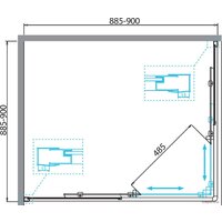 BelBagno DUE-A-2-90-P-Cr Image #6