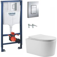 Grado GD-W204T + GROHE Rapid SL 38772001 (с кнопкой смыва)