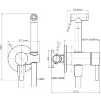 Lauter Vortex 2110012VF + гигиенический душ Tera 21GN9011CH Image #30