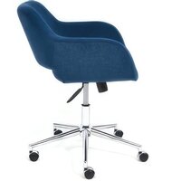 TetChair Modena хром (флок, синий 32) Image #4
