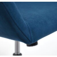 TetChair Modena хром (флок, синий 32) Image #10