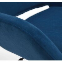 TetChair Modena хром (флок, синий 32) Image #9