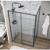 Grossman Galaxy 140x80x195 120.K33.01.1480.21.02 (черный матовый/шиншилла стекло) Image #9