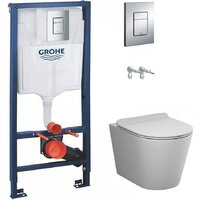 AM.PM Sunny Flashclean C85C1701SC + GROHE Rapid SL 38772001