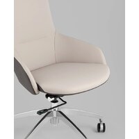 TopChairs Soulo A308 8371-12/1 (бежевый/серый) Image #7