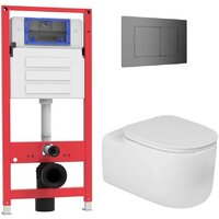 Oliveeka OL-MQ-003 + OL-G27 + OL-E12-BGM (матовый оружейный металл)