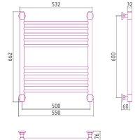 Сунержа Богема+ прямая 600х500 31-0220-6050 Image #3