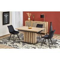 Halmar Lamello (дуб артизан/черный)