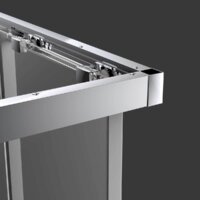 Vincea Soft VSS-3SO100CL (хром/прозрачное) Image #3