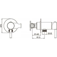 Hansberge H3099 (хром) Image #8