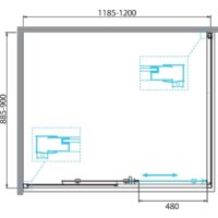 BelBagno DUE-AH-1-120/90-C-CR Image #8
