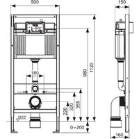 Grado GD-W201T + TECE Kit 9400413 (с кнопкой смыва) Image #12