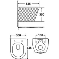 Roxen Vine Tornado в комплекте с инсталляцией StounFix Dual Fresh 6 в 1 979019 (кнопка: серый гранит) Image #4