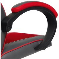 TetChair Racer Gt (кожзам/ткань, металлик/красный) Image #10