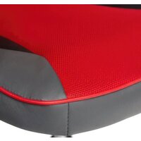 TetChair Racer Gt (кожзам/ткань, металлик/красный) Image #5