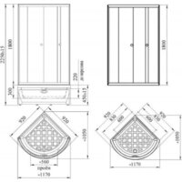 Radomir 90 1-03-6-0-0-0020 (прозрачное стекло) Image #4