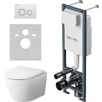 AM.PM ErgoFit Sense FlashClean IS110101.741701 (с сиденьем)