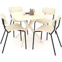 Sheffilton SHT-DS128 (бежевый/черный муар)