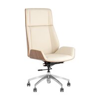 TopChairs Crown SN A312 8383-1 Walnut Back (бежевый)