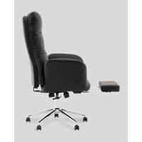 TopChairs Solid с оттоманкой DD-004-OT (черный) Image #8