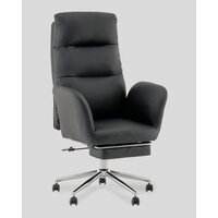 TopChairs Solid с оттоманкой DD-004-OT (черный) Image #2